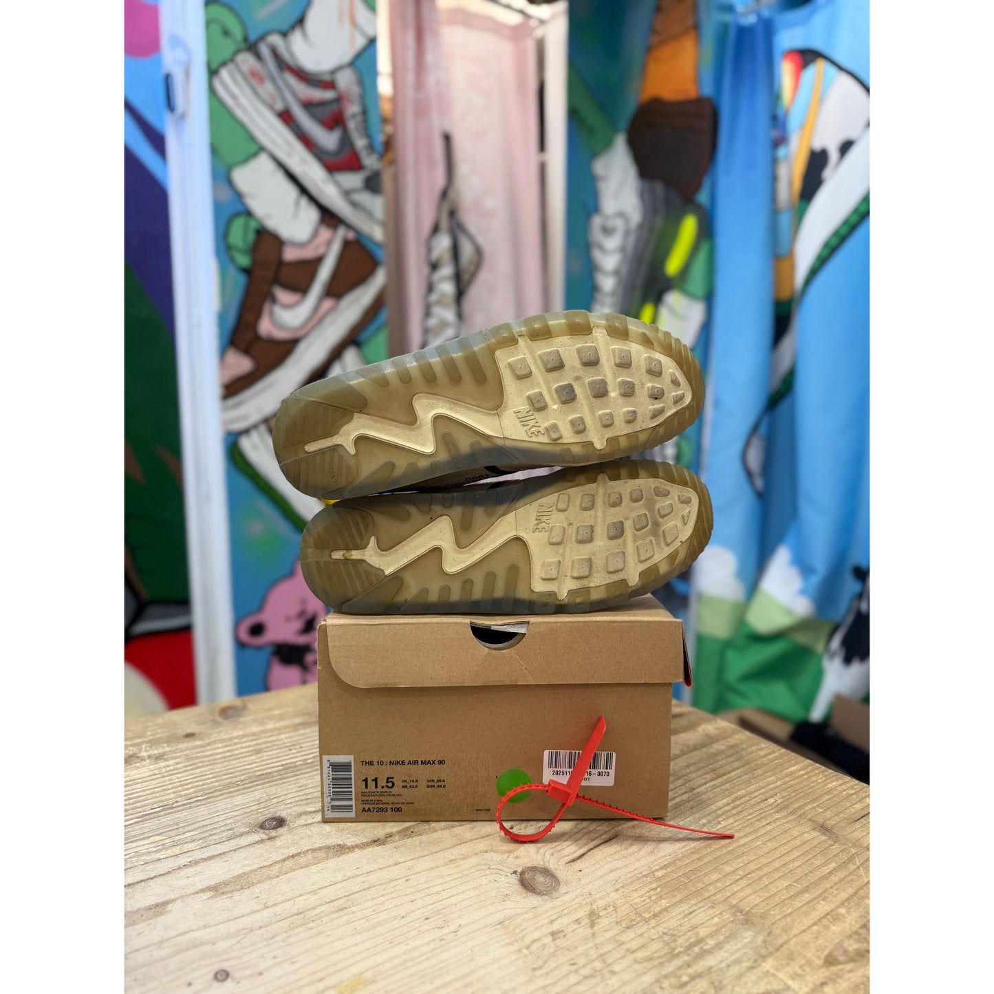 Nike Air Max 90 Off White 'The Ten' UK 10.5