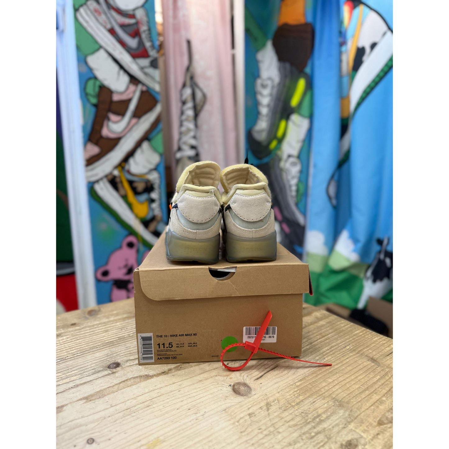 Nike Air Max 90 Off White 'The Ten' UK 10.5