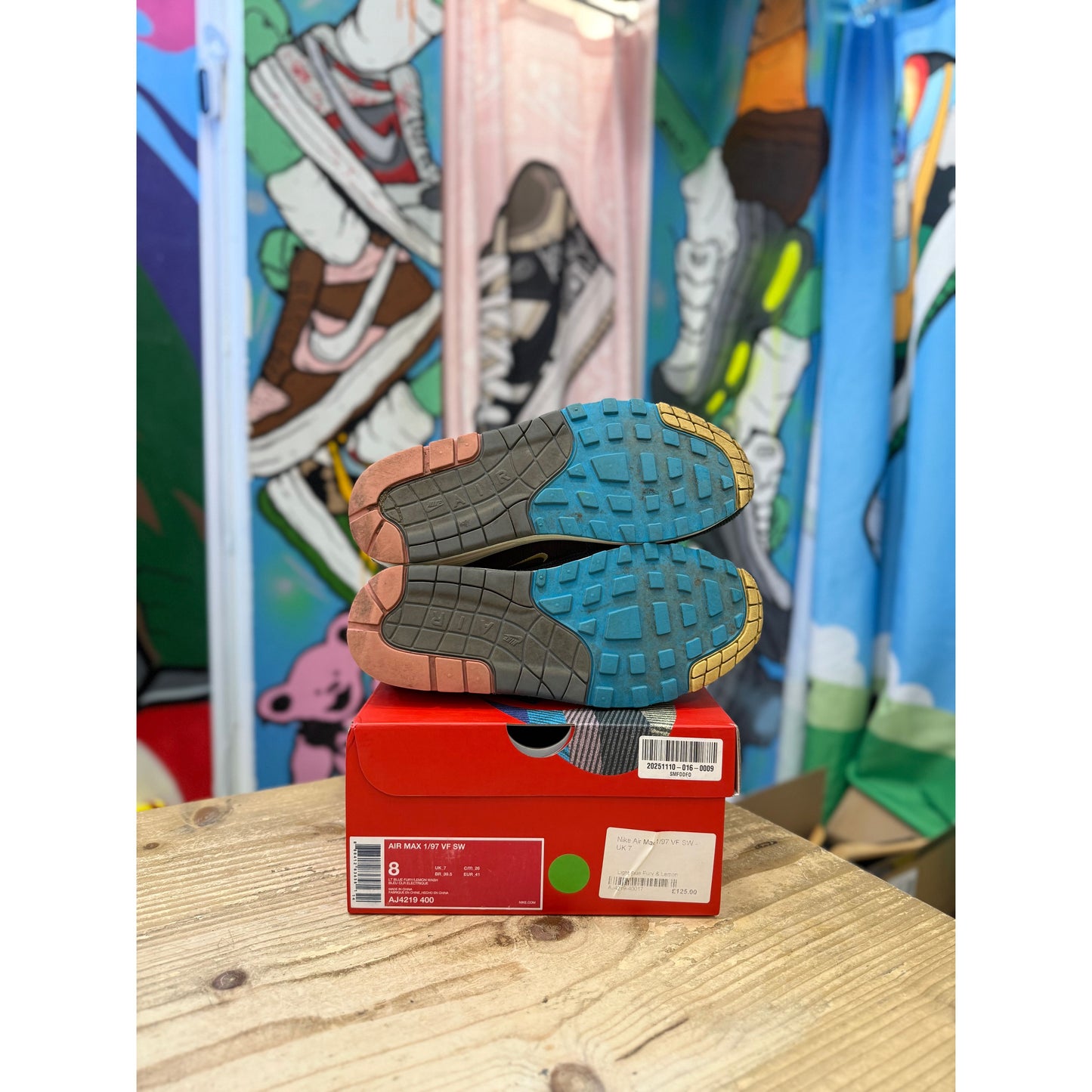 Nike Air Max 1/97 Sean Wotherspoon UK 7