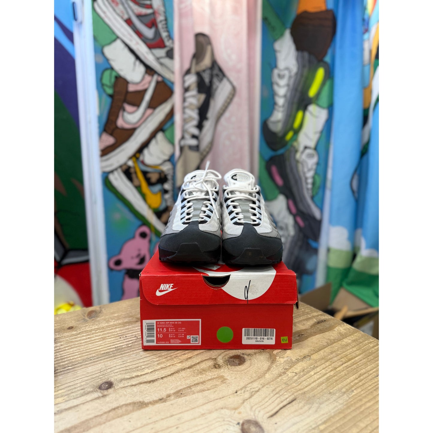 Nike Air Max 95 Big Bubble Blue Tint UK 9