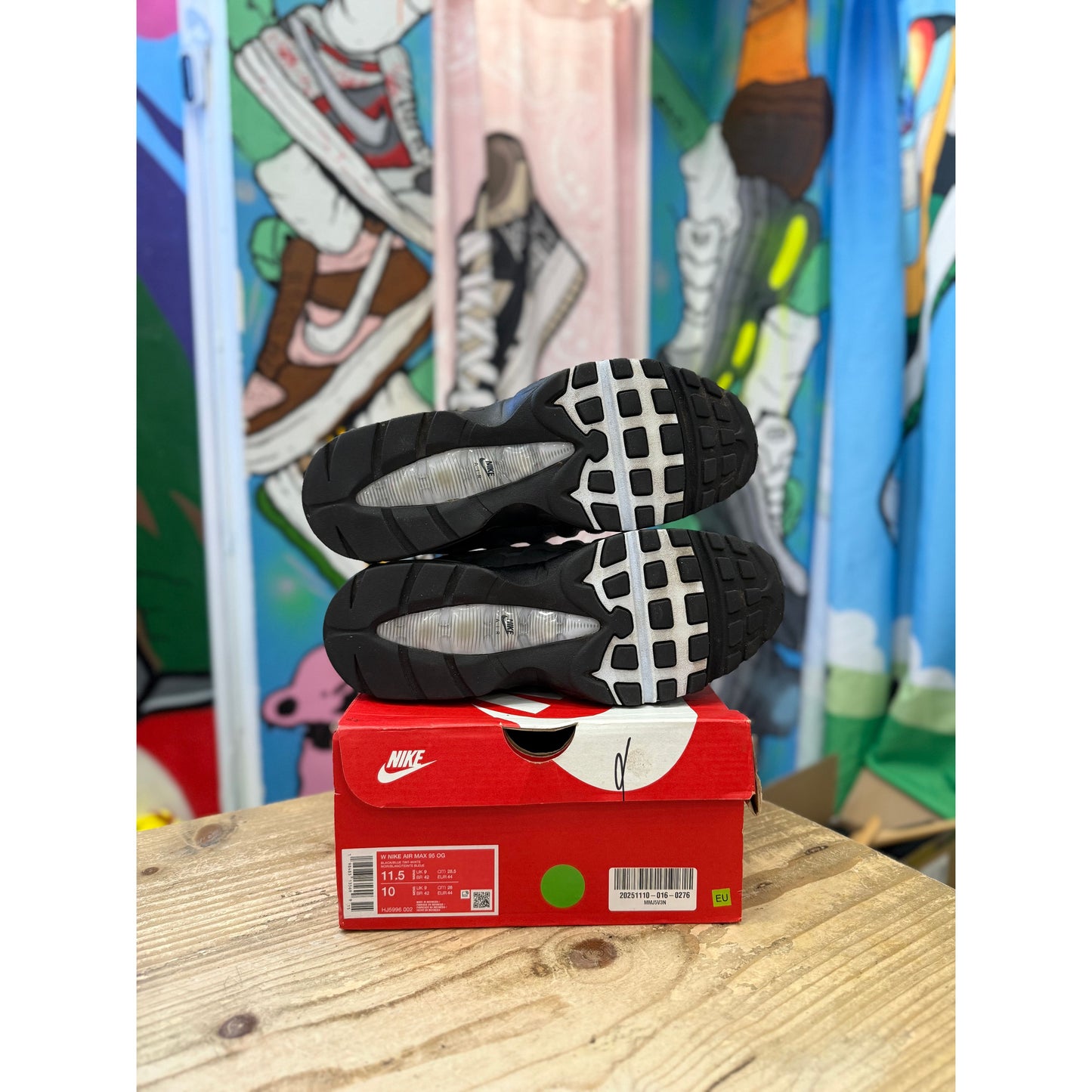 Nike Air Max 95 Big Bubble Blue Tint UK 9