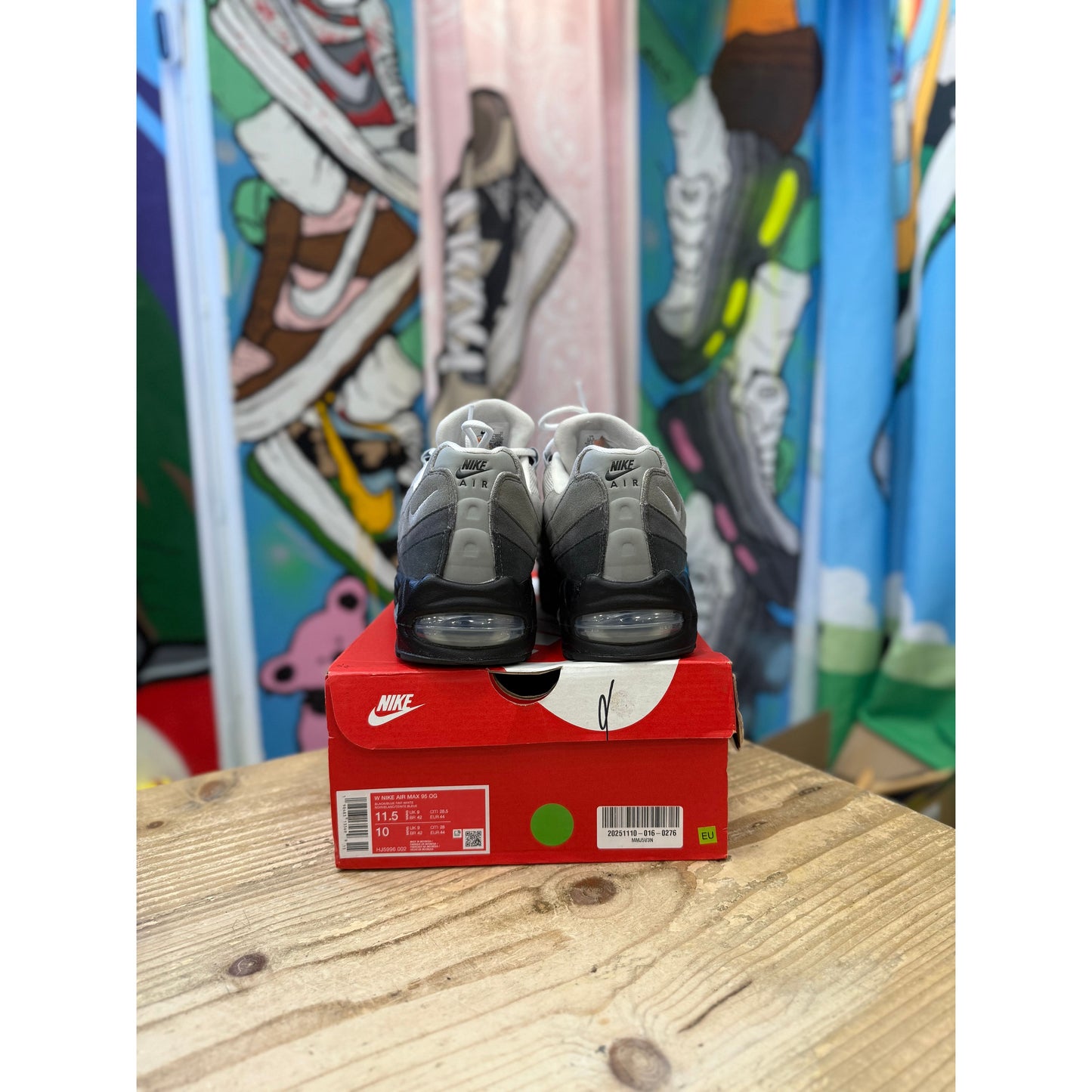 Nike Air Max 95 Big Bubble Blue Tint UK 9