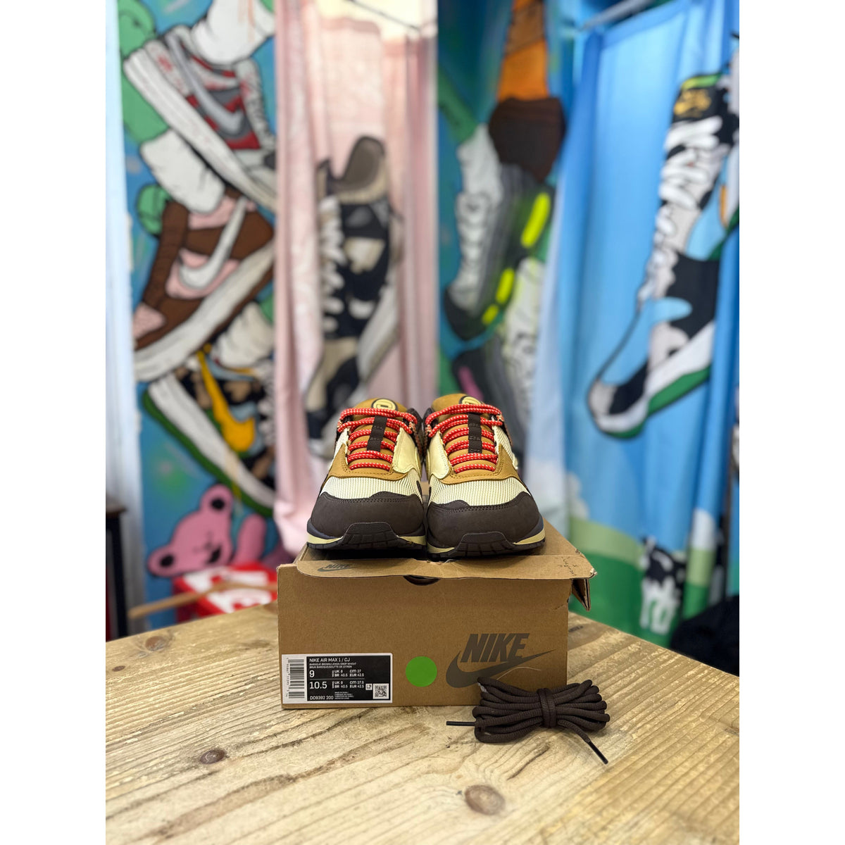 Nike Air Max 1 Travis Scott Cactus Jack Baroque Brown. UK 8