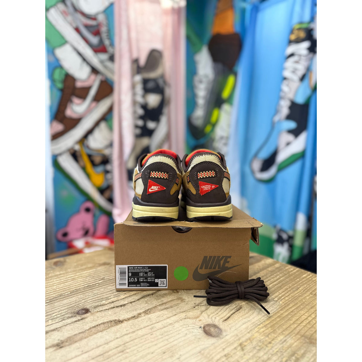Nike Air Max 1 Travis Scott Cactus Jack Baroque Brown. UK 8