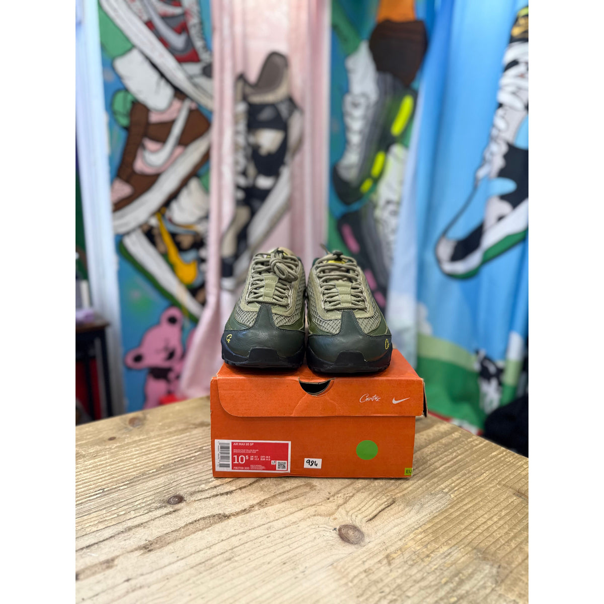 Nike Air Max 95 Corteiz Gutta Green. UK 9.5