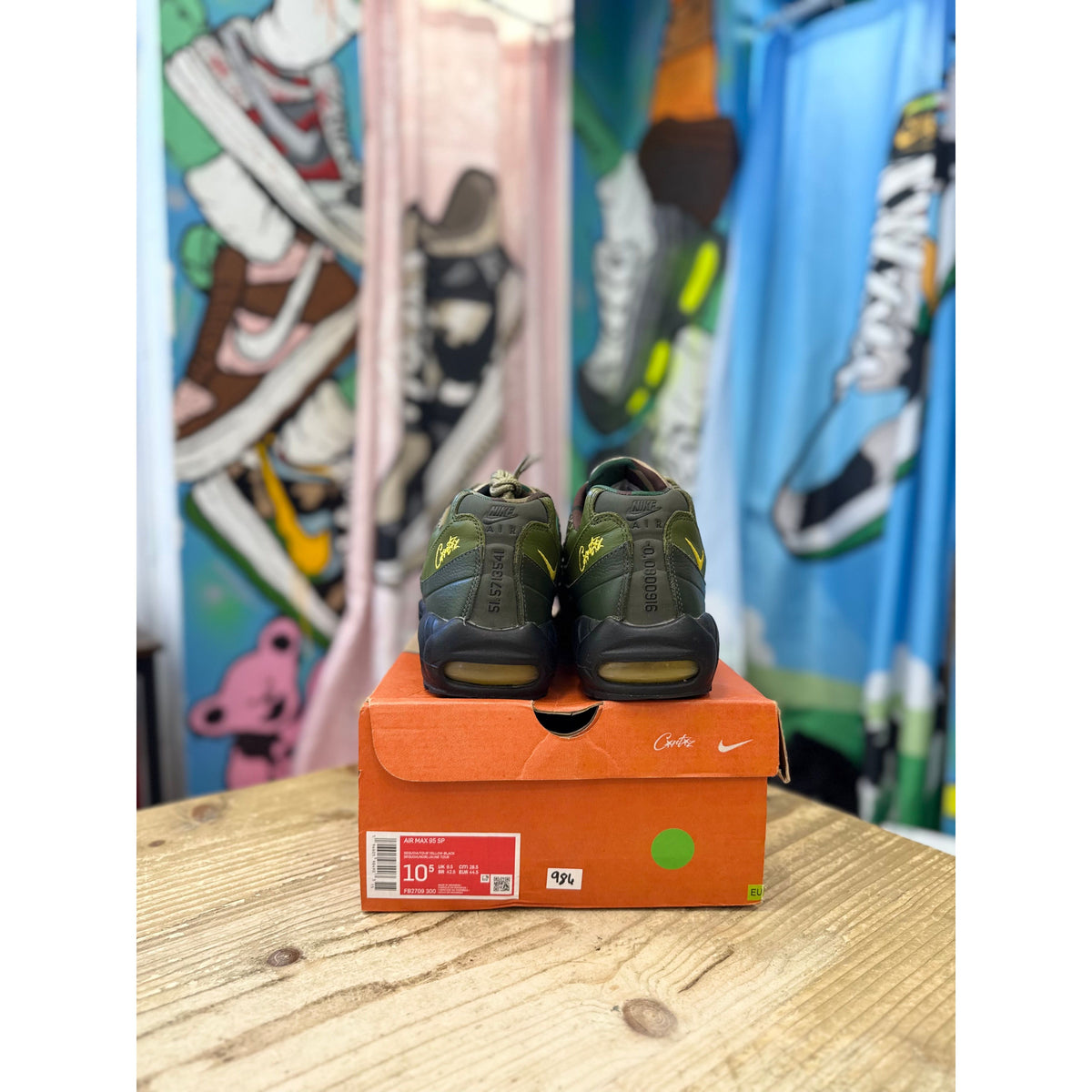 Nike Air Max 95 Corteiz Gutta Green. UK 9.5