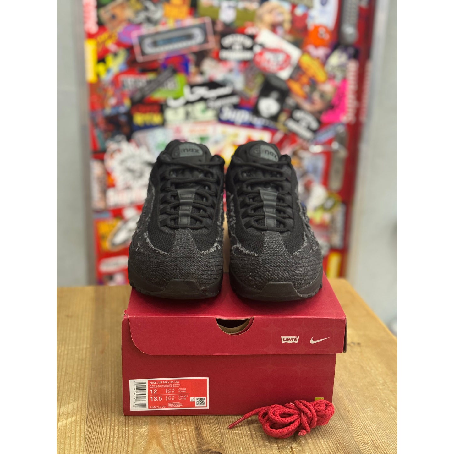 Nike Air Max 95 OG Levis Black UK 11