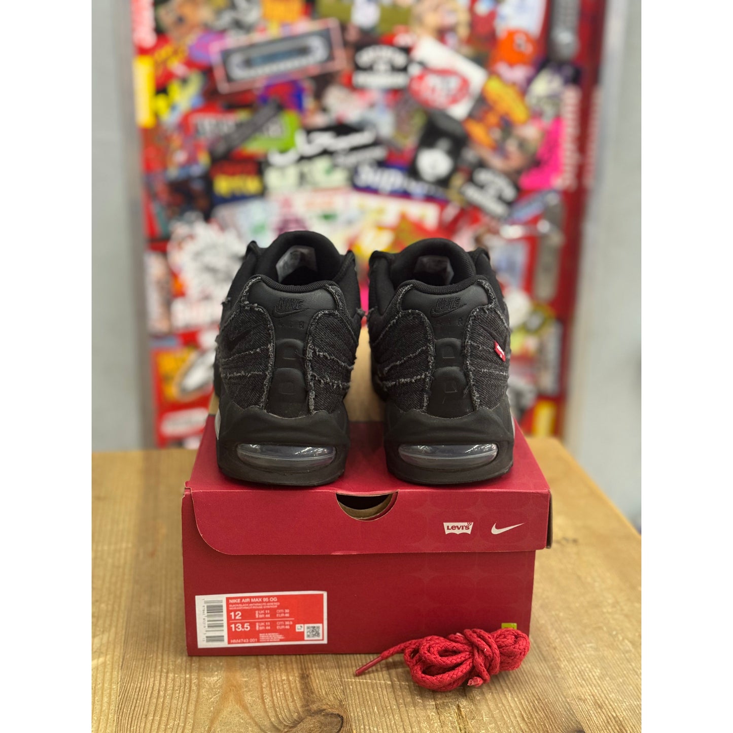 Nike Air Max 95 OG Levis Black UK 11