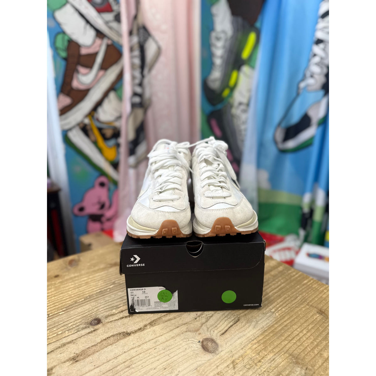 Nike Vaporwaffle Sacai Sail Gum UK 11