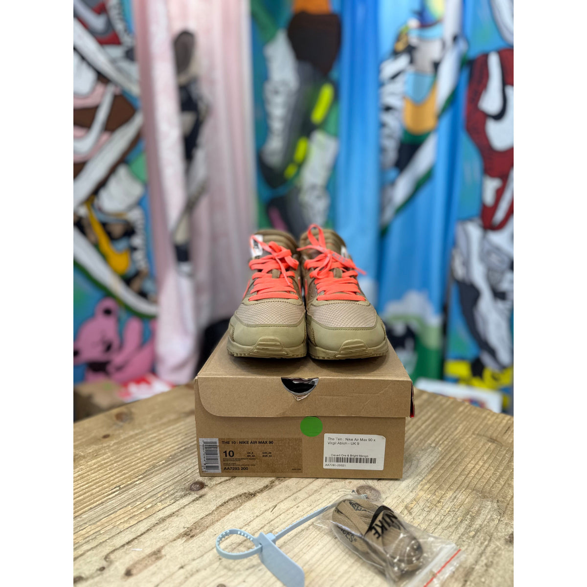 Nike Air Max 90. Off White Desert Ore UK 9