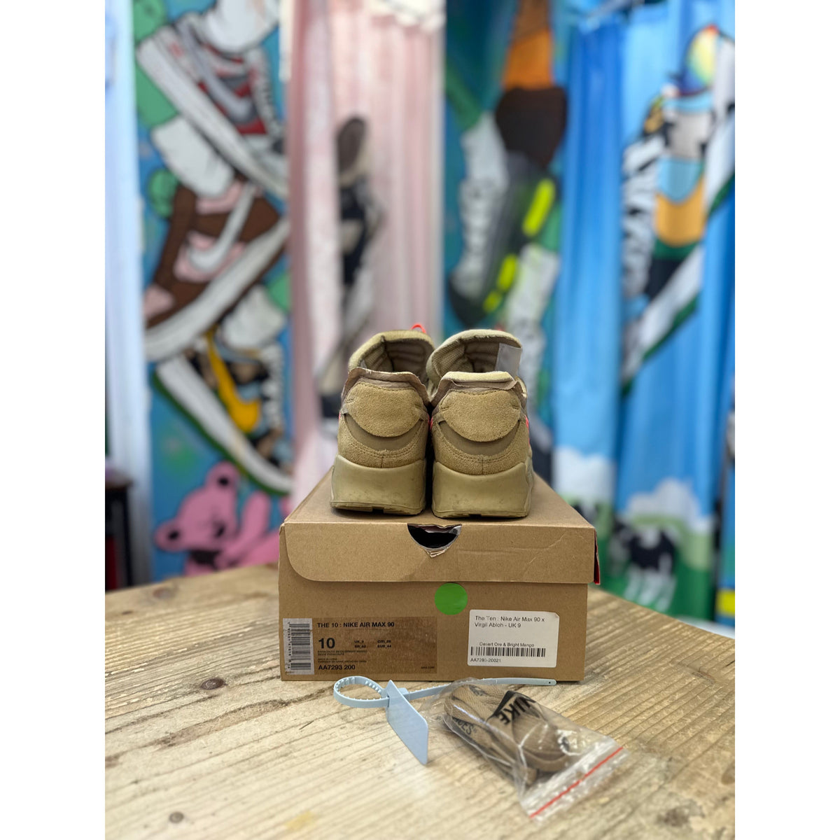 Nike Air Max 90. Off White Desert Ore UK 9