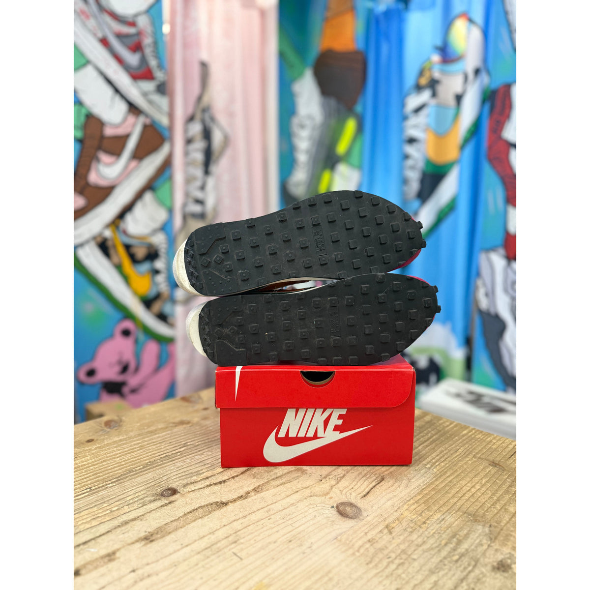 Nike LD Waffle Sacai Pine Green UK9.5