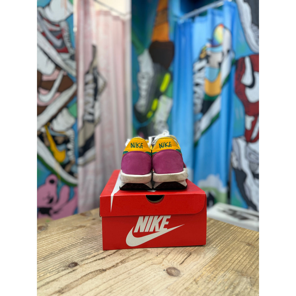 Nike LD Waffle Sacai Pine Green UK9.5