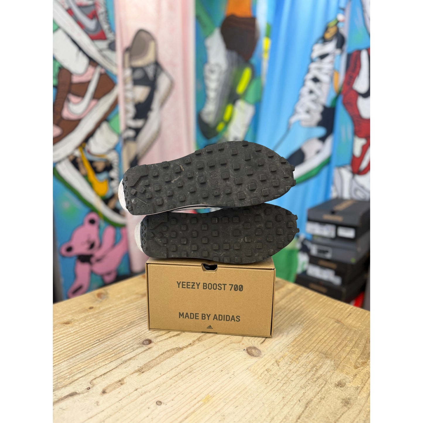 Nike Sacai x Fragment LDWaffle Blue Void UK9.5