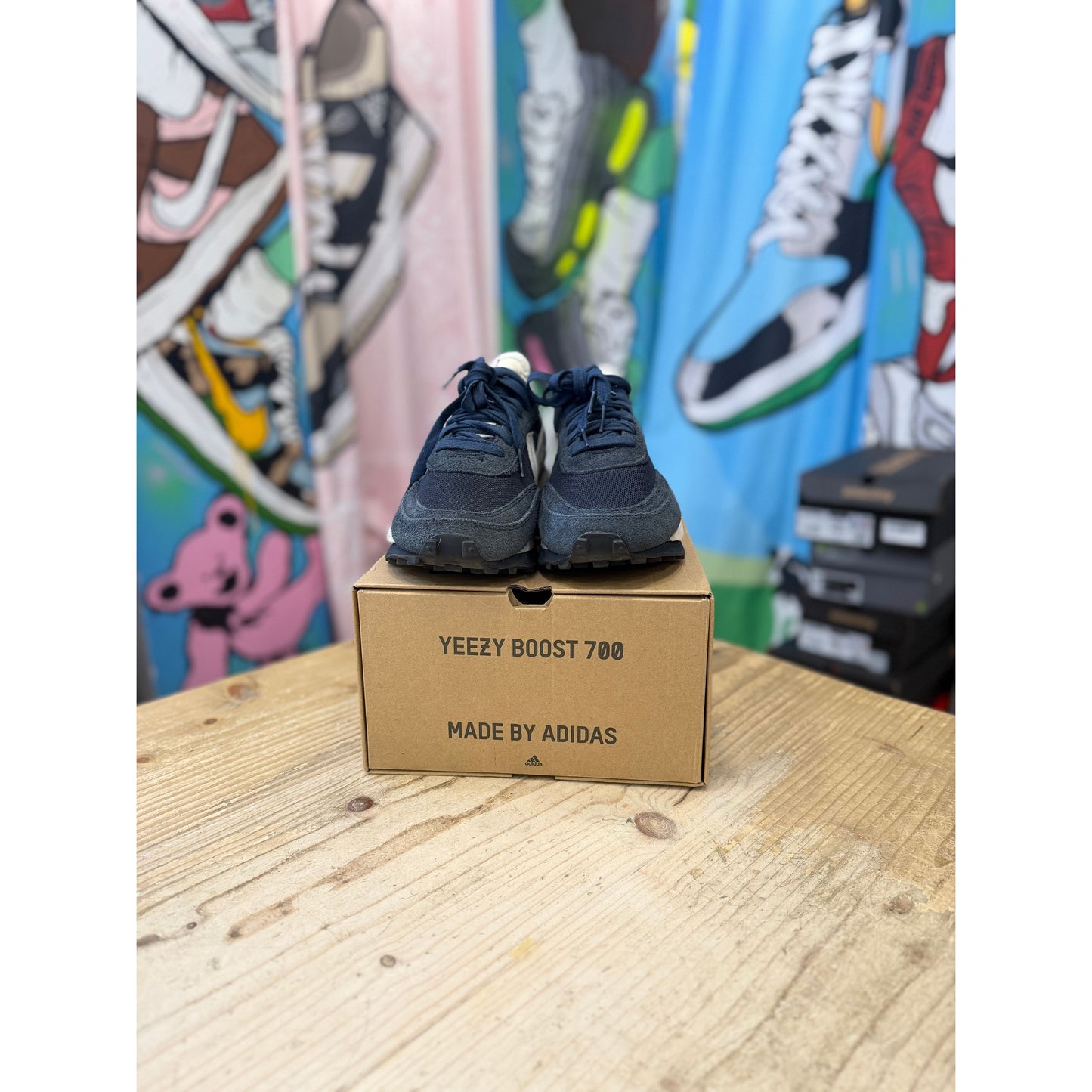 Nike Sacai x Fragment LDWaffle Blue Void UK9.5