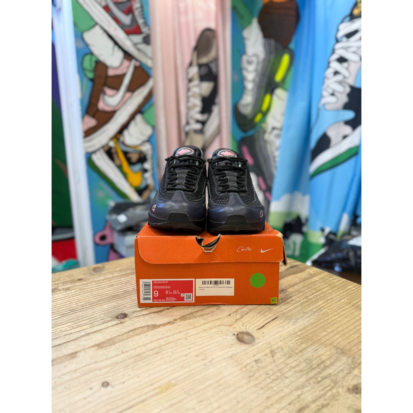 Nike Air Max 95 Corteiz Pink Beam UK 8