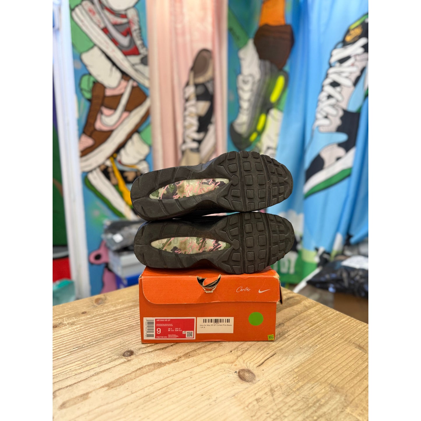 Nike Air Max 95 Corteiz Pink Beam UK 8