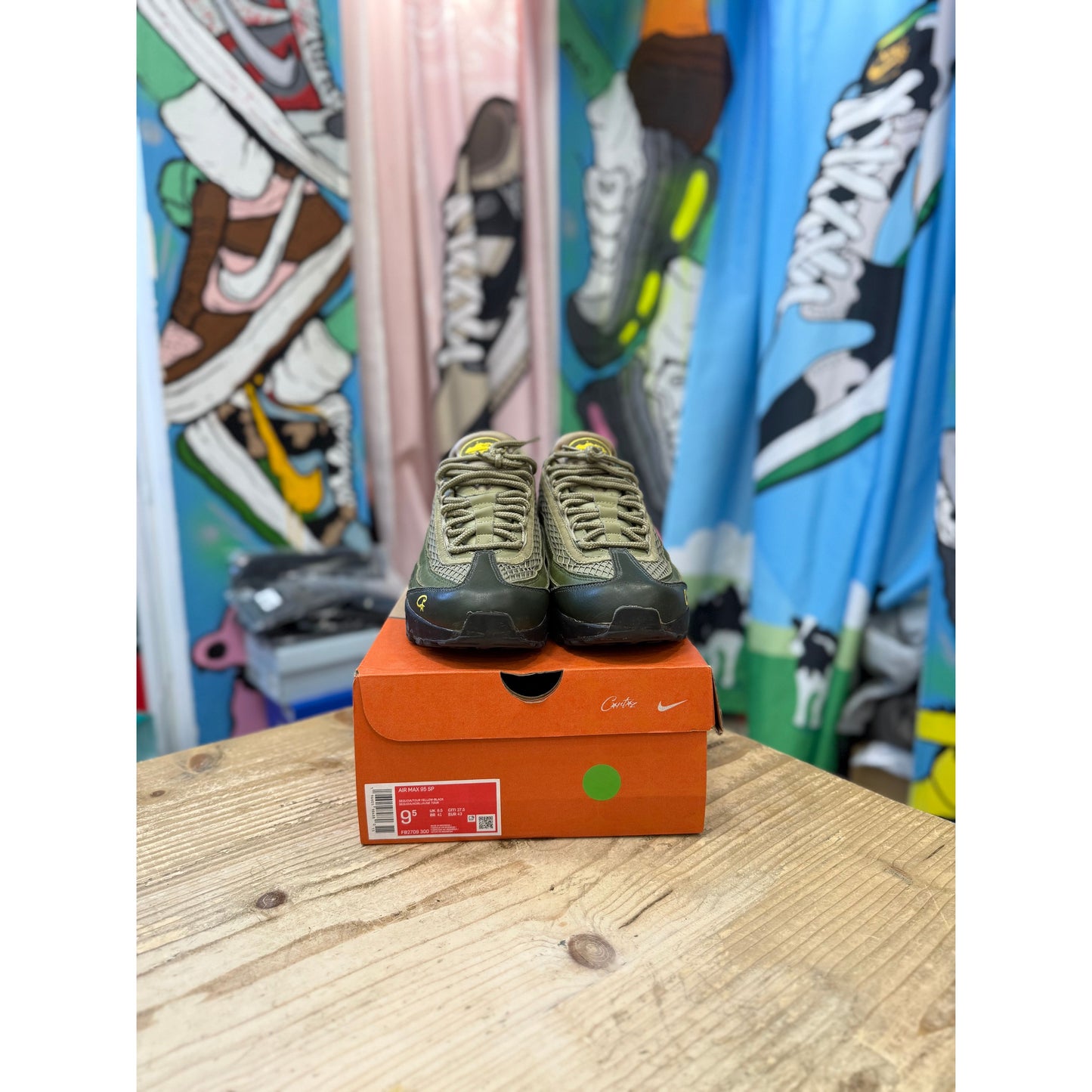 Nike Air Max 95 Corteiz Gutta Green UK 8.5