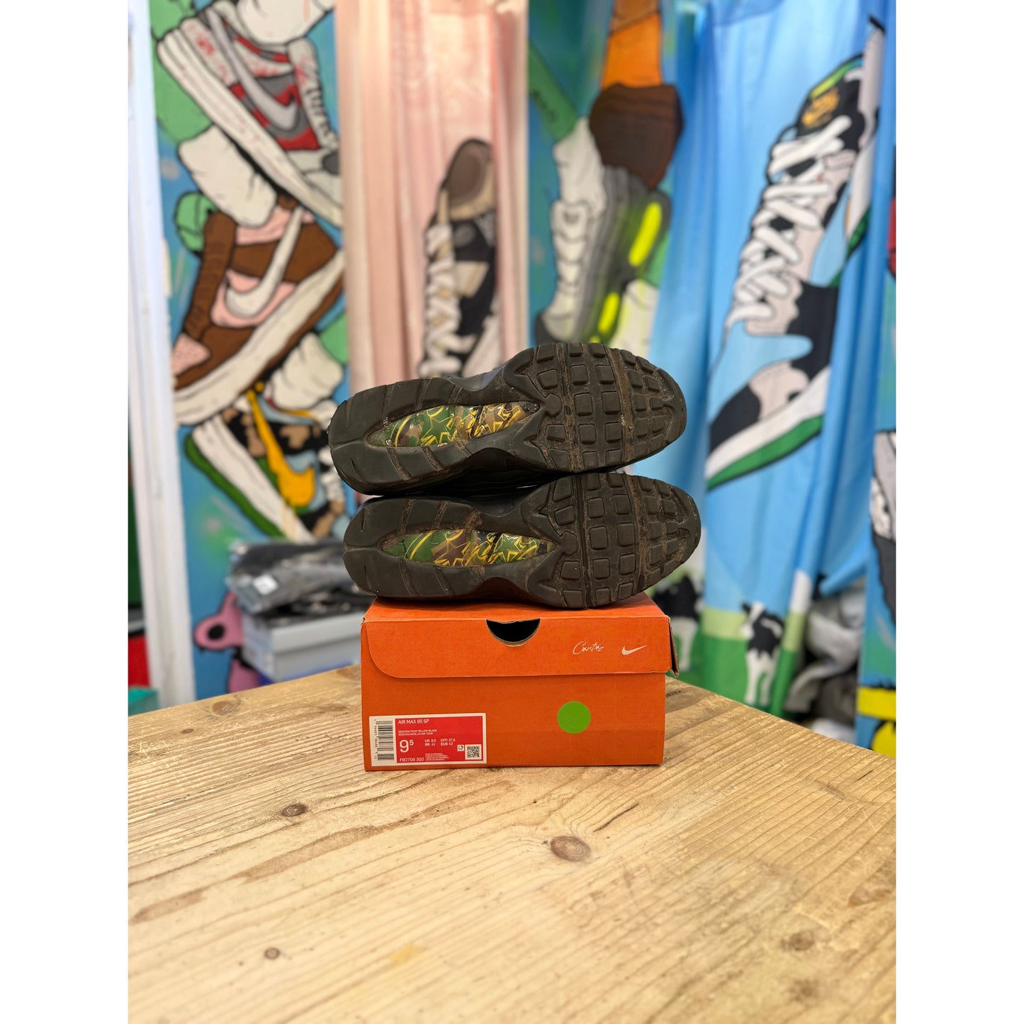 Nike Air Max 95 Corteiz Gutta Green UK 8.5