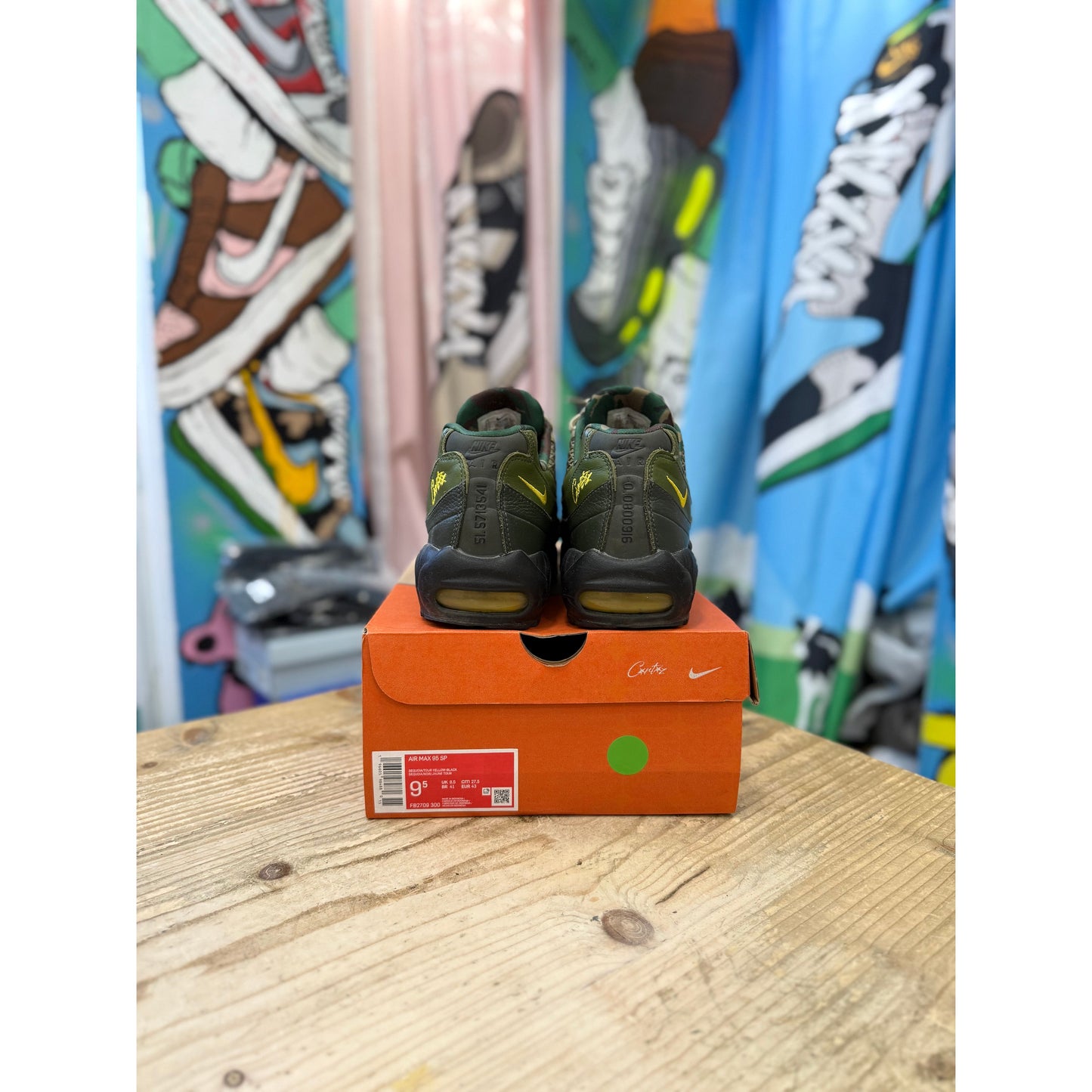 Nike Air Max 95 Corteiz Gutta Green UK 8.5