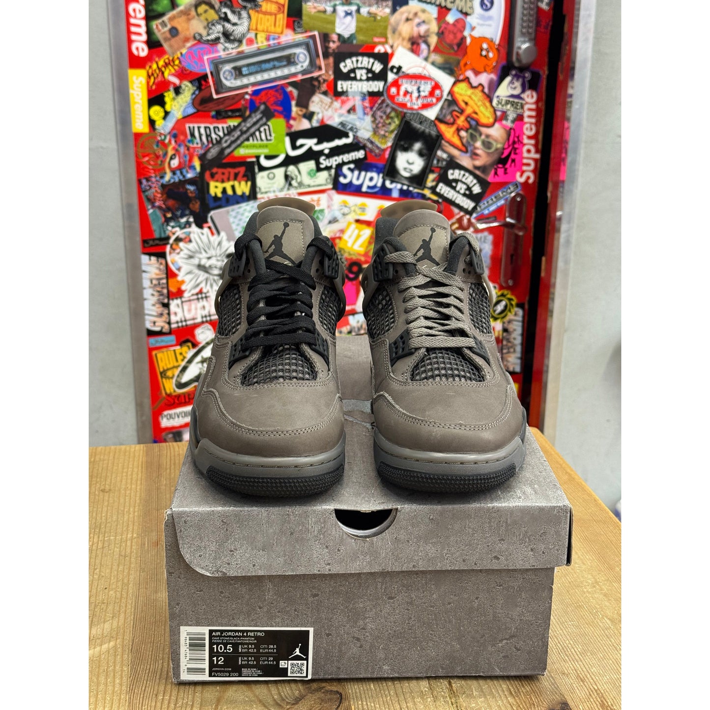 Jordan 4 Retro Cave Stone UK 9.5