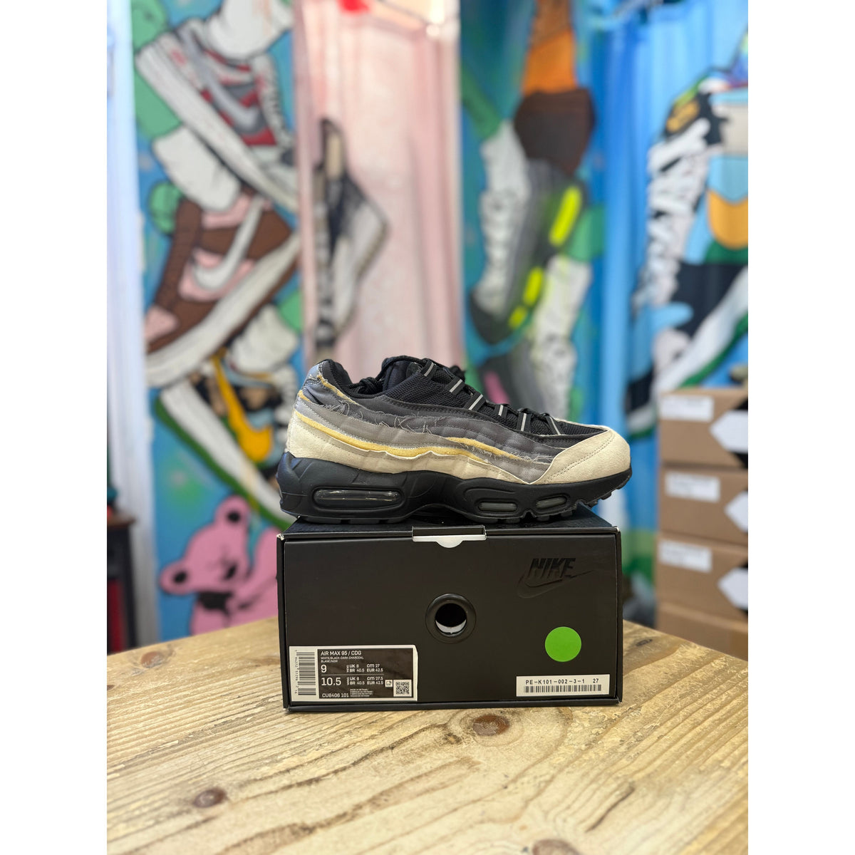 Air Max 95 CDG Grey UK 8