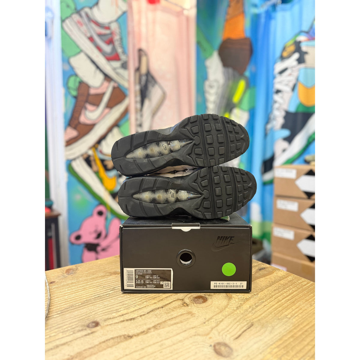 Air Max 95 CDG Grey UK 8