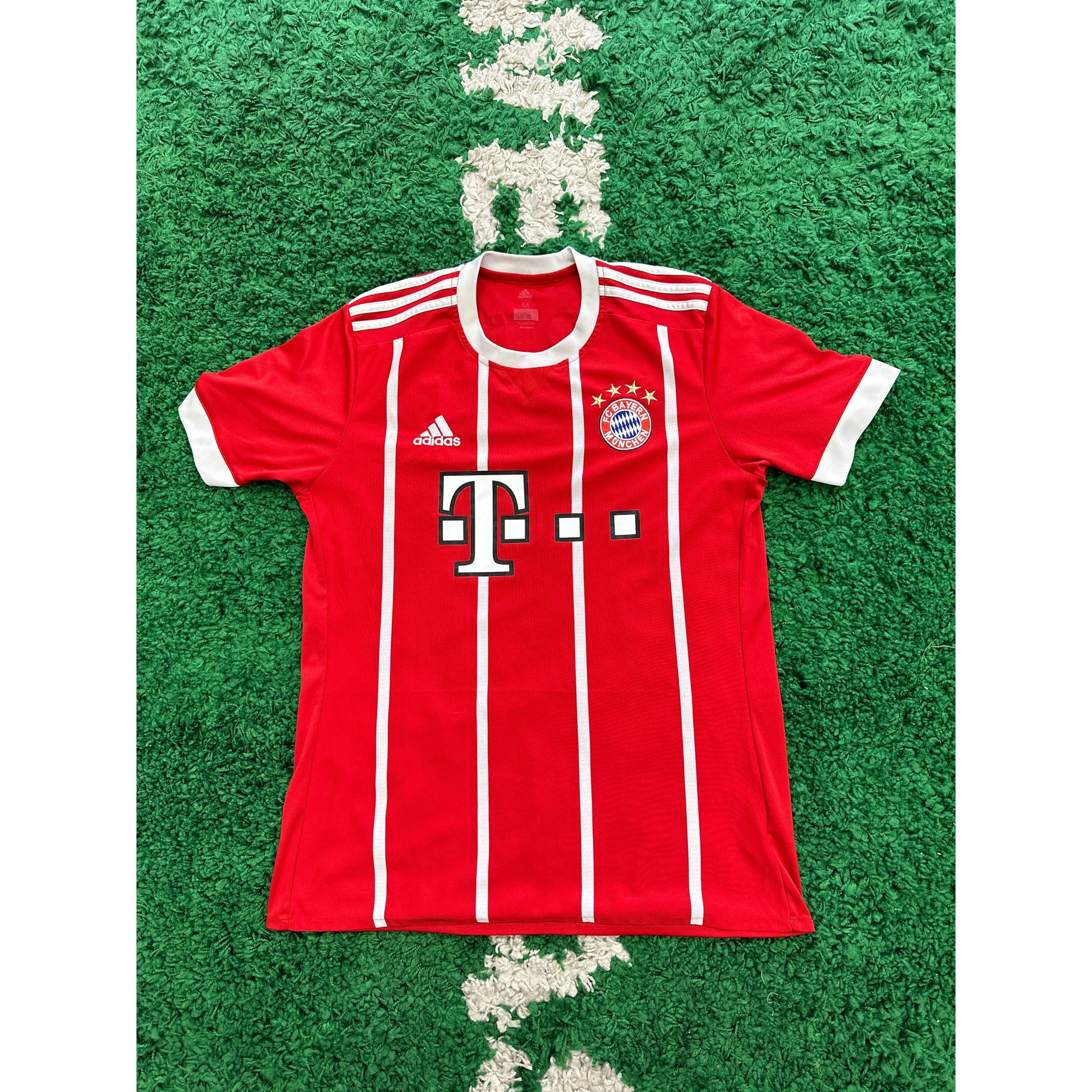Bayern Munich 2017/18 Home Shirt M by KershKits in . Available at KershKicks for £45.00. A must-have for fans of KershKits looking to elevate their style with this Kits.
