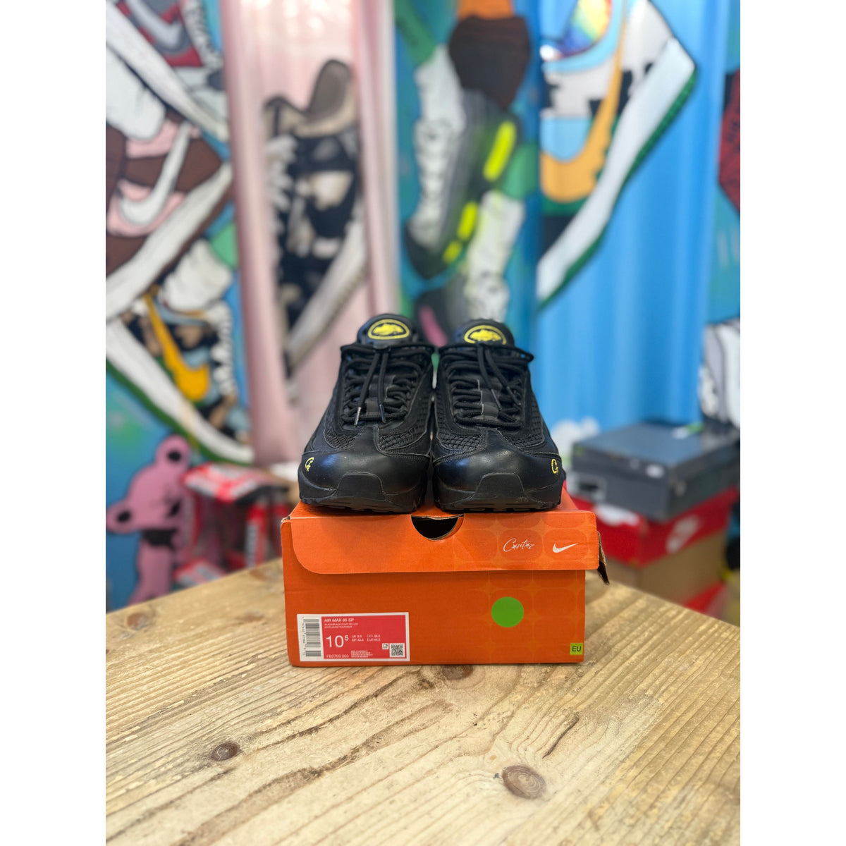 Nike Air Max 95 Corteiz Honey Black UK  9.5.