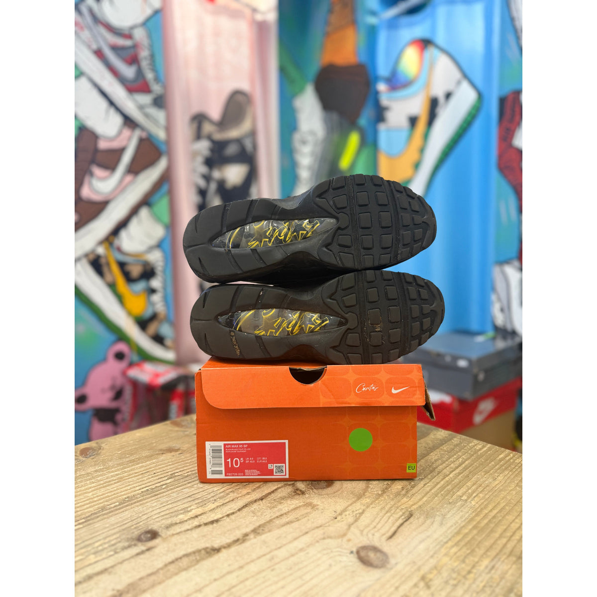 Nike Air Max 95 Corteiz Honey Black UK  9.5.