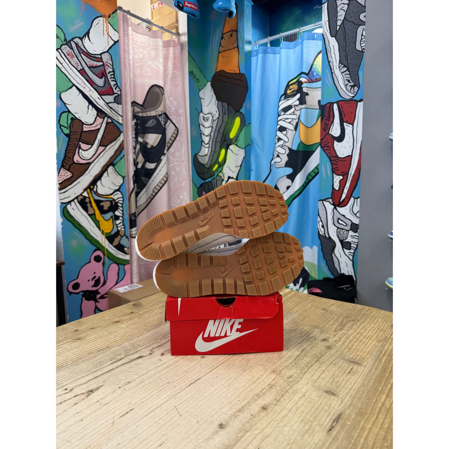 Nike Sacai Vaporwaffle White Sail UK9
