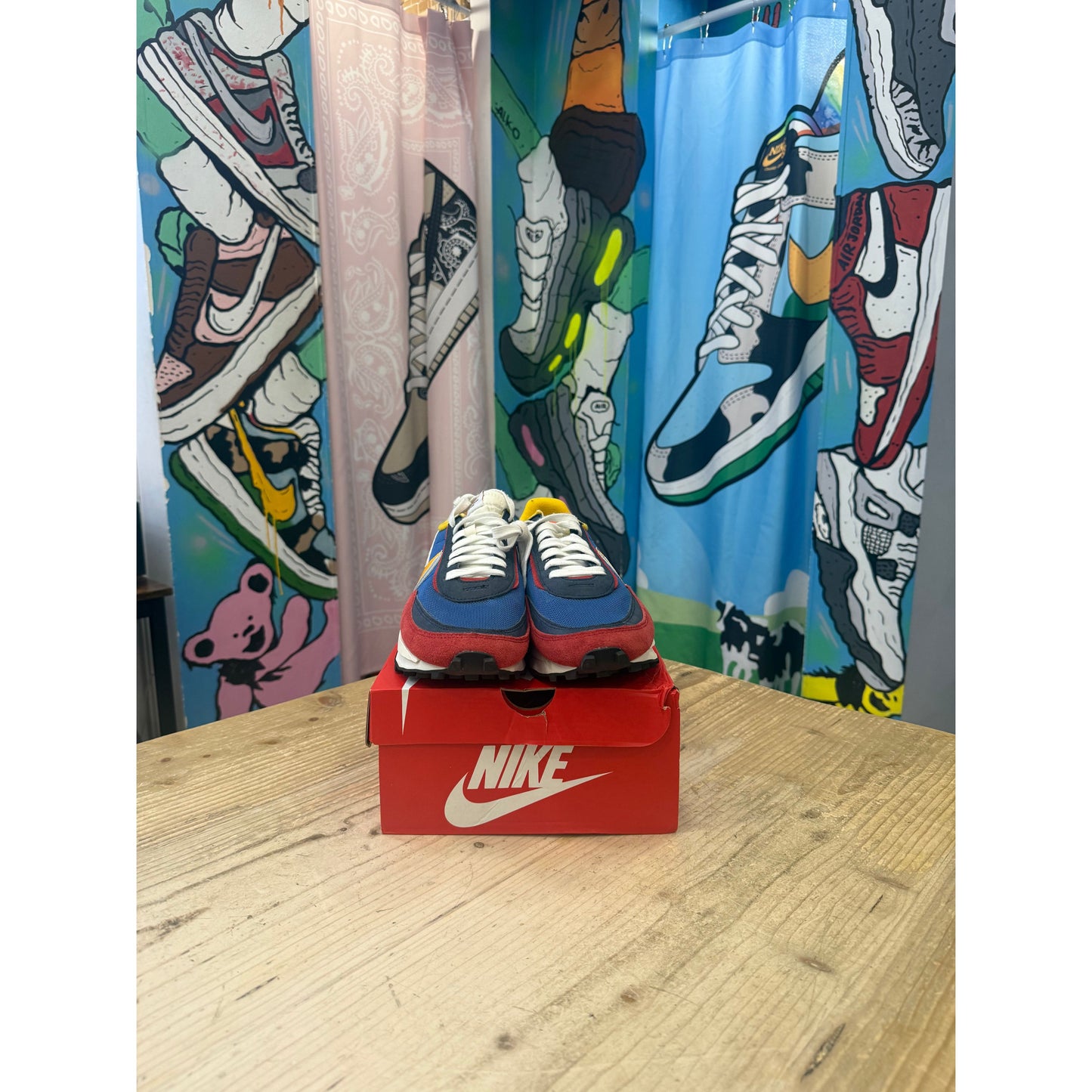 Nike Sacai LD Waffle Varsity Blue UK9