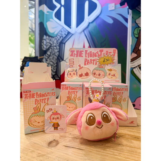 Pop Mart Labubu The Monster Party Series Reversible Plush Doll Blind Box