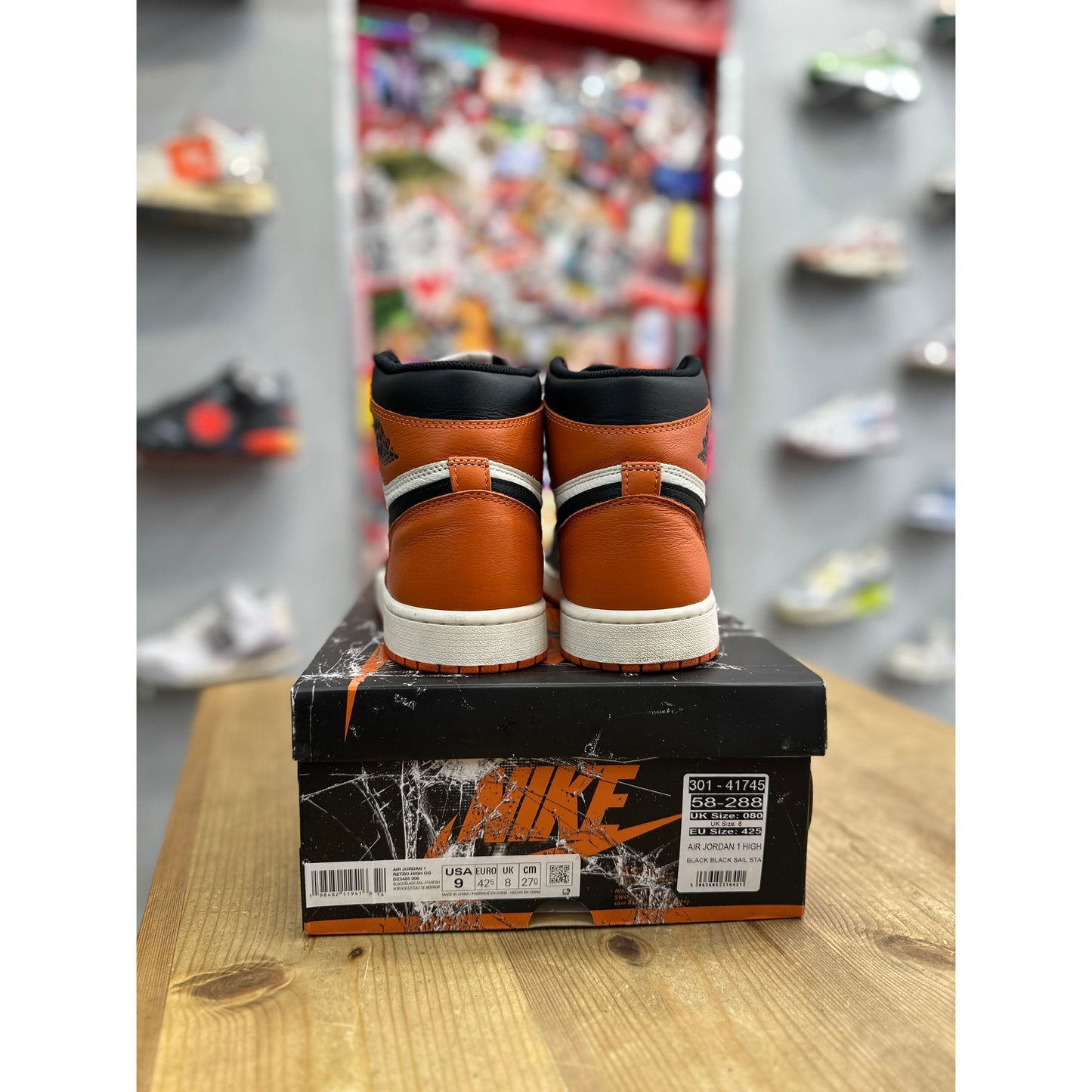 Jordan 1 Retro High OG Shattered Backboard (2025) UK 8
