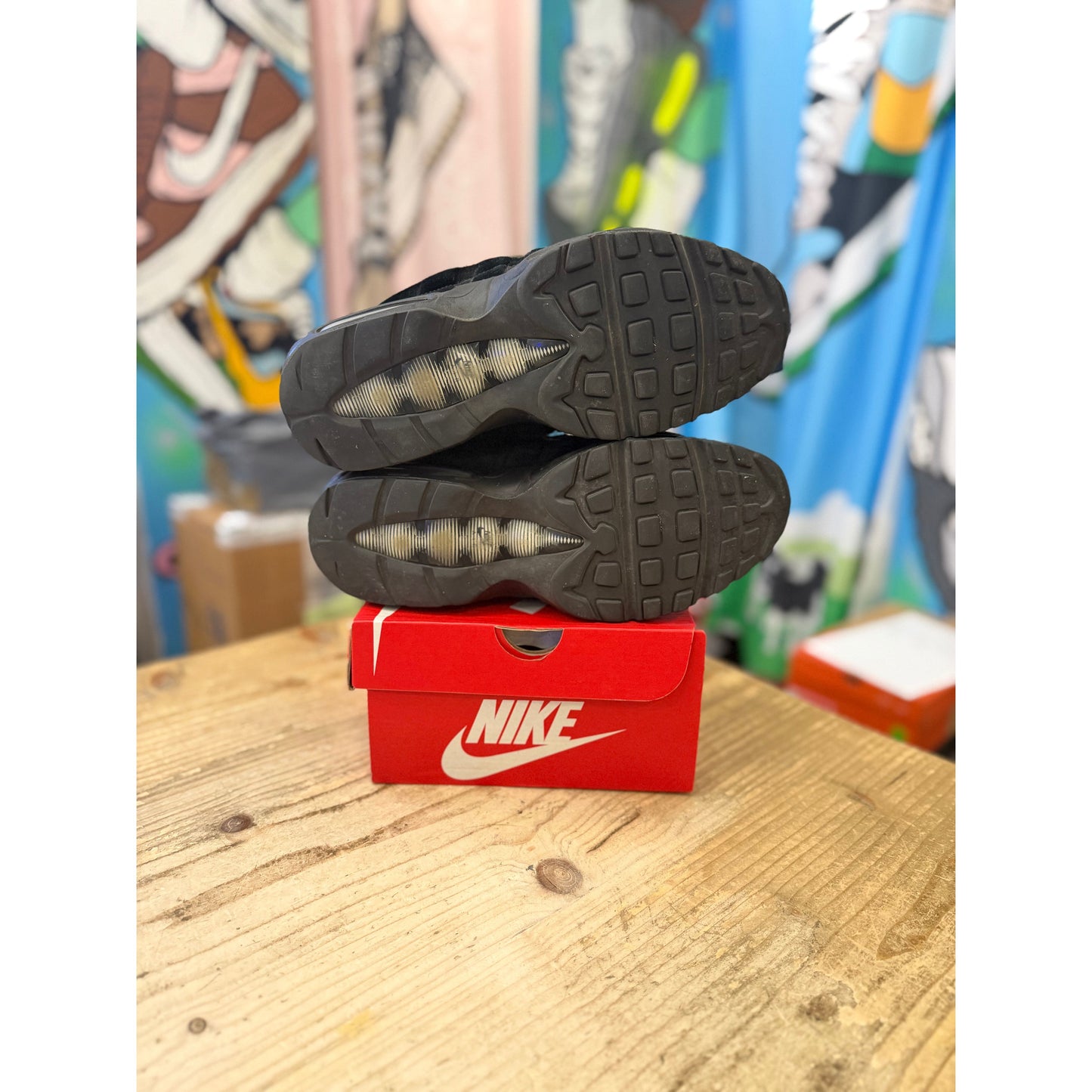 Nike Air Max 95 Comme des Garcons Black UK 9