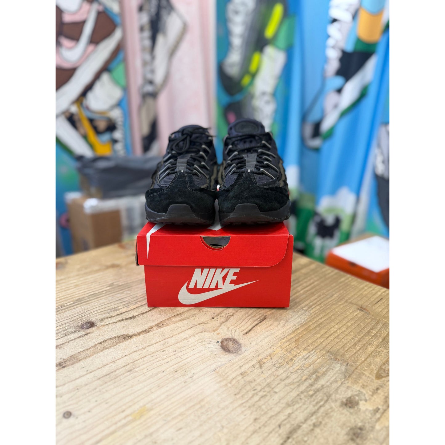 Nike Air Max 95 Comme des Garcons Black UK 9