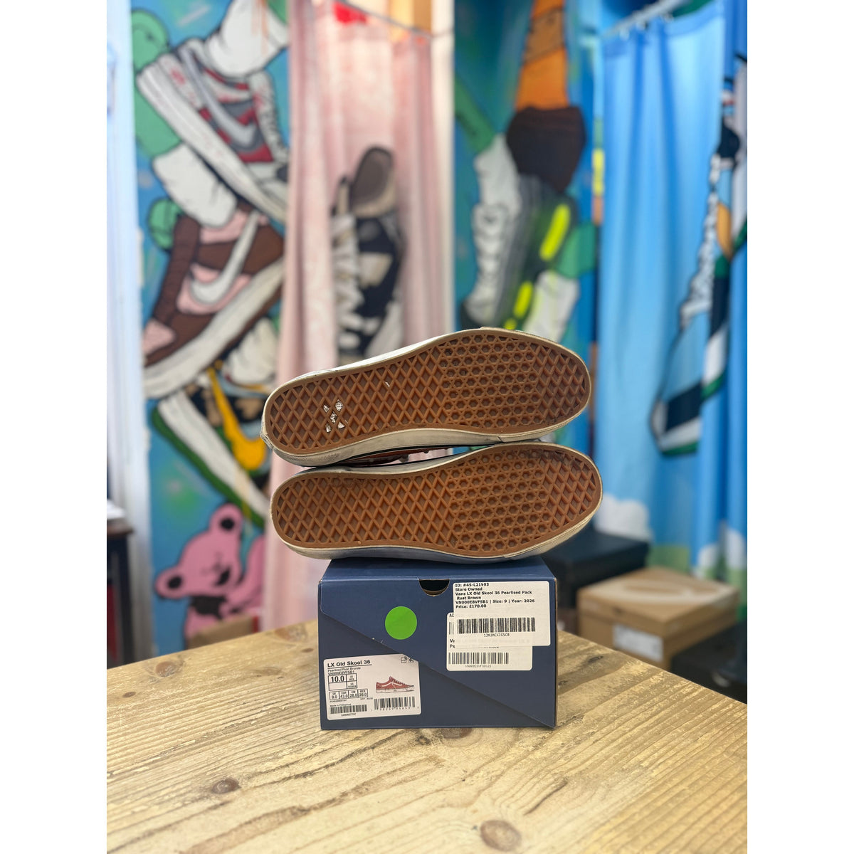 Vans LX Old Skool 36 Pearlized Rust Bronze UK 9