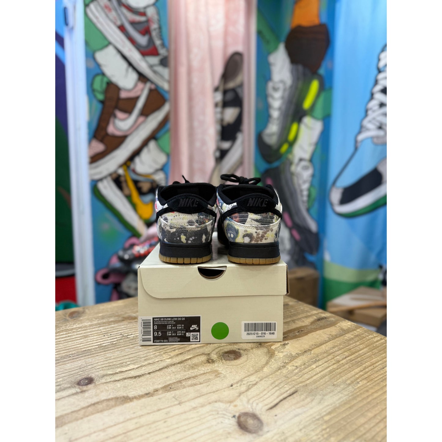 Nike SB Dunk Low Supreme Rammellzee UK 7