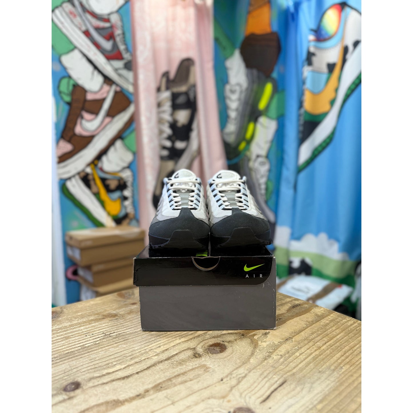 Nike Air Max 95 Big Bubble Blue Tint UK 7