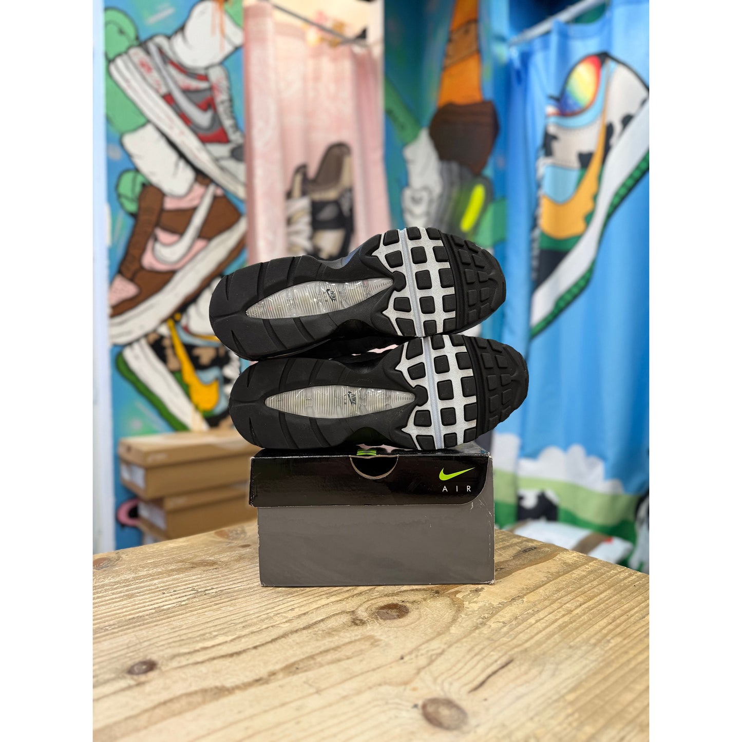 Nike Air Max 95 Big Bubble Blue Tint UK 7