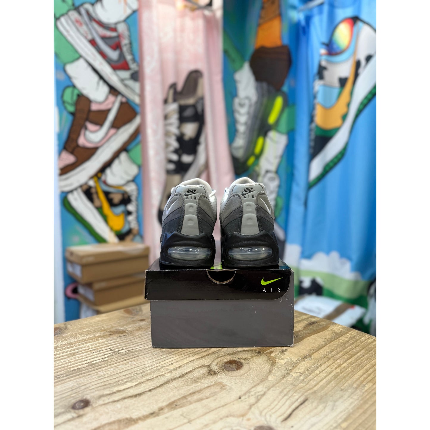 Nike Air Max 95 Big Bubble Blue Tint UK 7