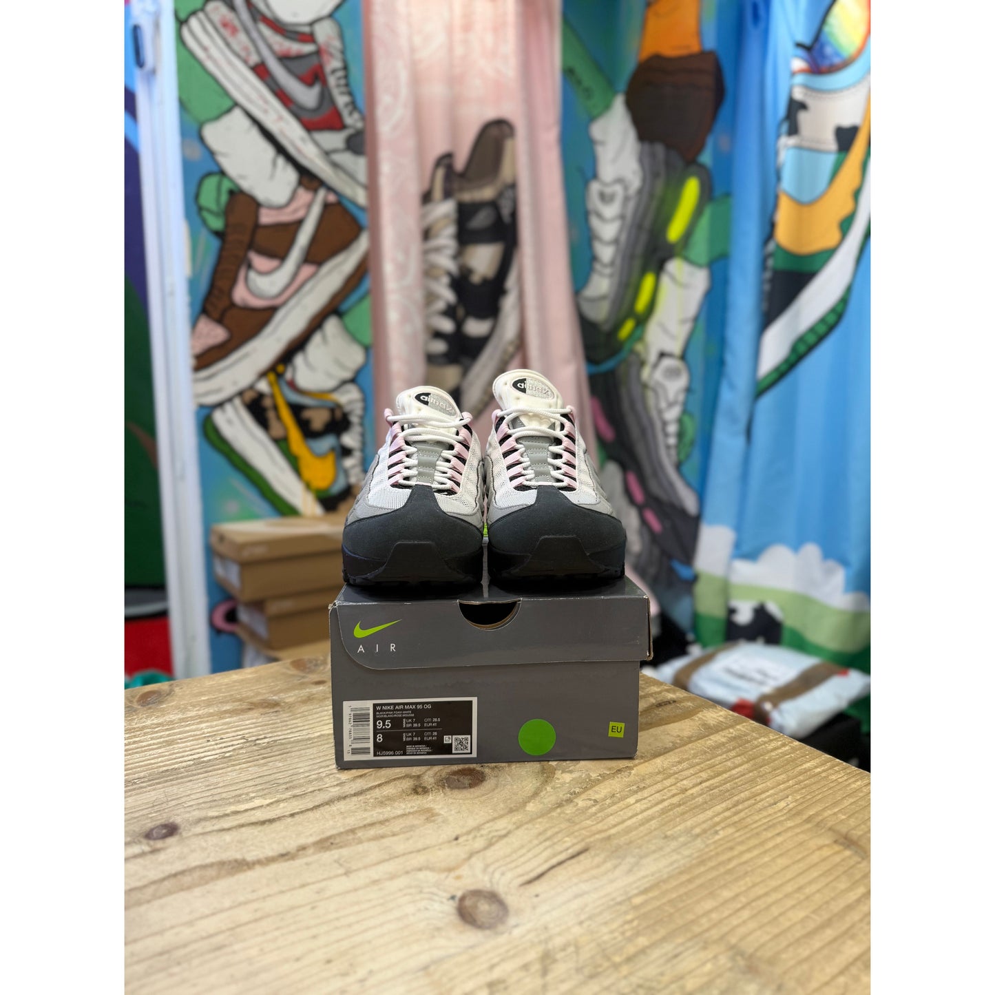 Nike Air Max 95 Big Bubble Pink Foam UK 7