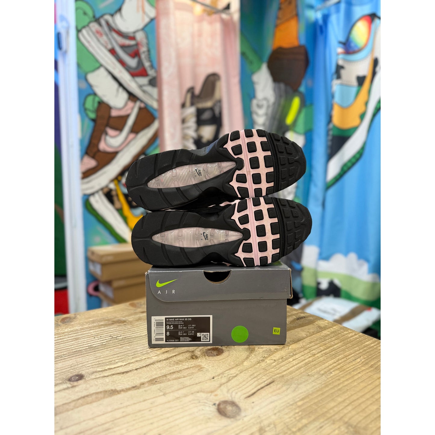 Nike Air Max 95 Big Bubble Pink Foam UK 7