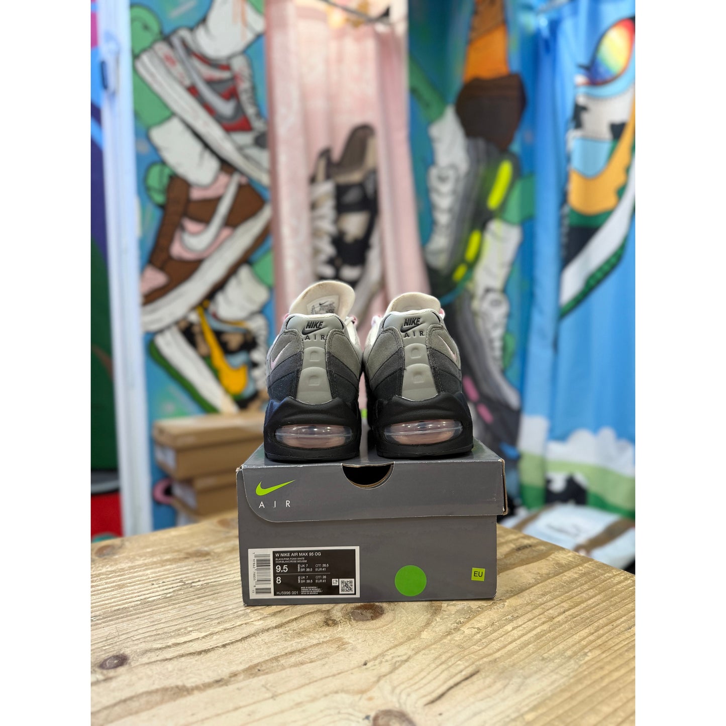 Nike Air Max 95 Big Bubble Pink Foam UK 7