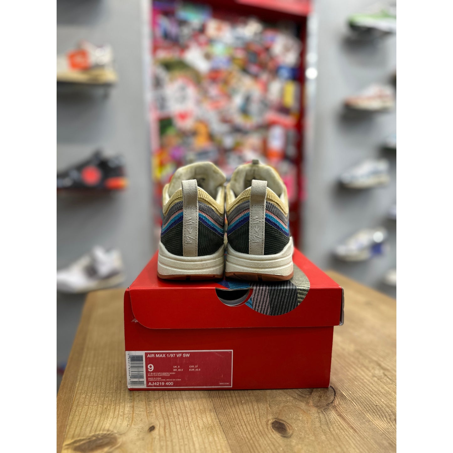 Nike Air Max 1/97 Sean Wotherspoon (Extra Lace Set Only) UK 8