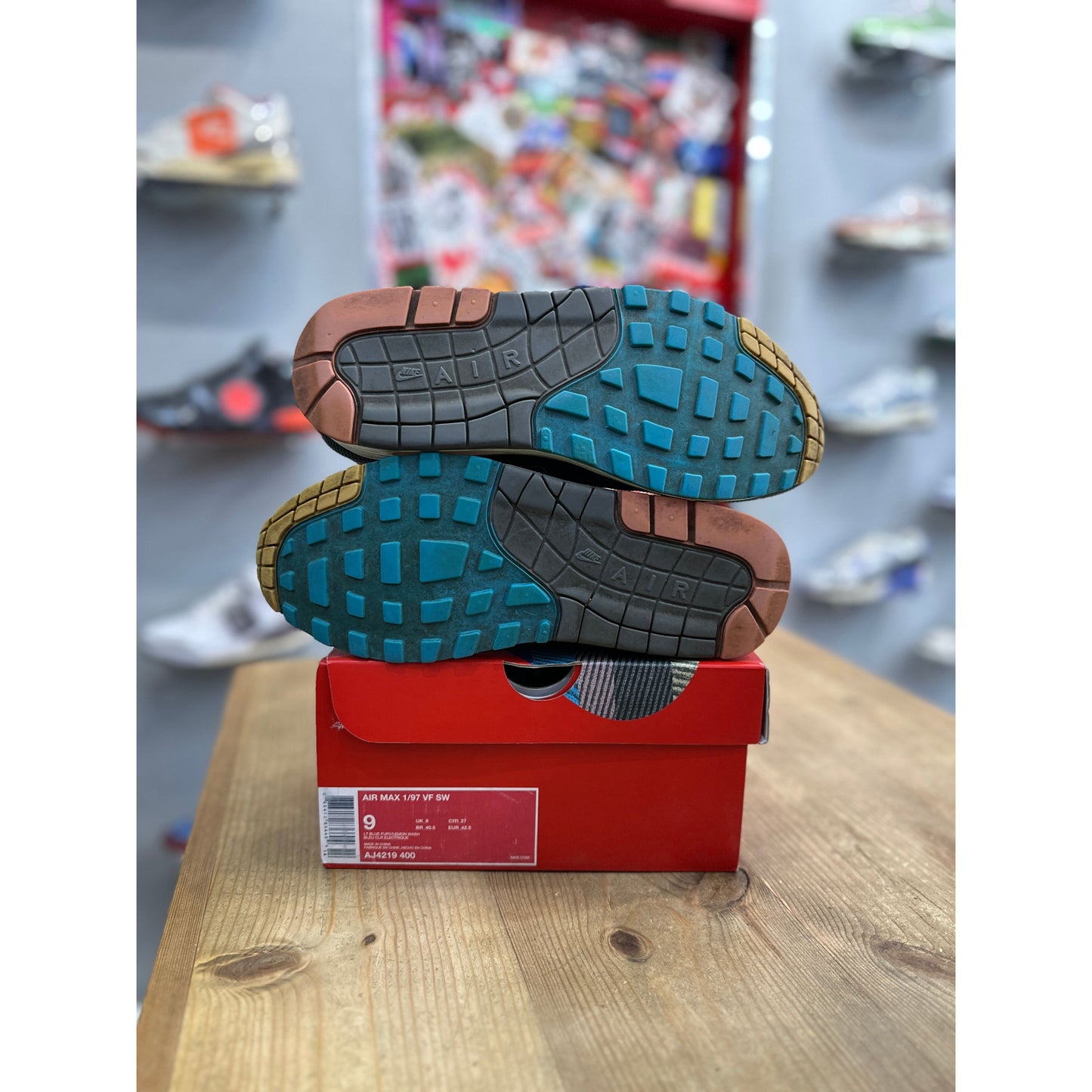 Nike Air Max 1/97 Sean Wotherspoon (Extra Lace Set Only) UK 8