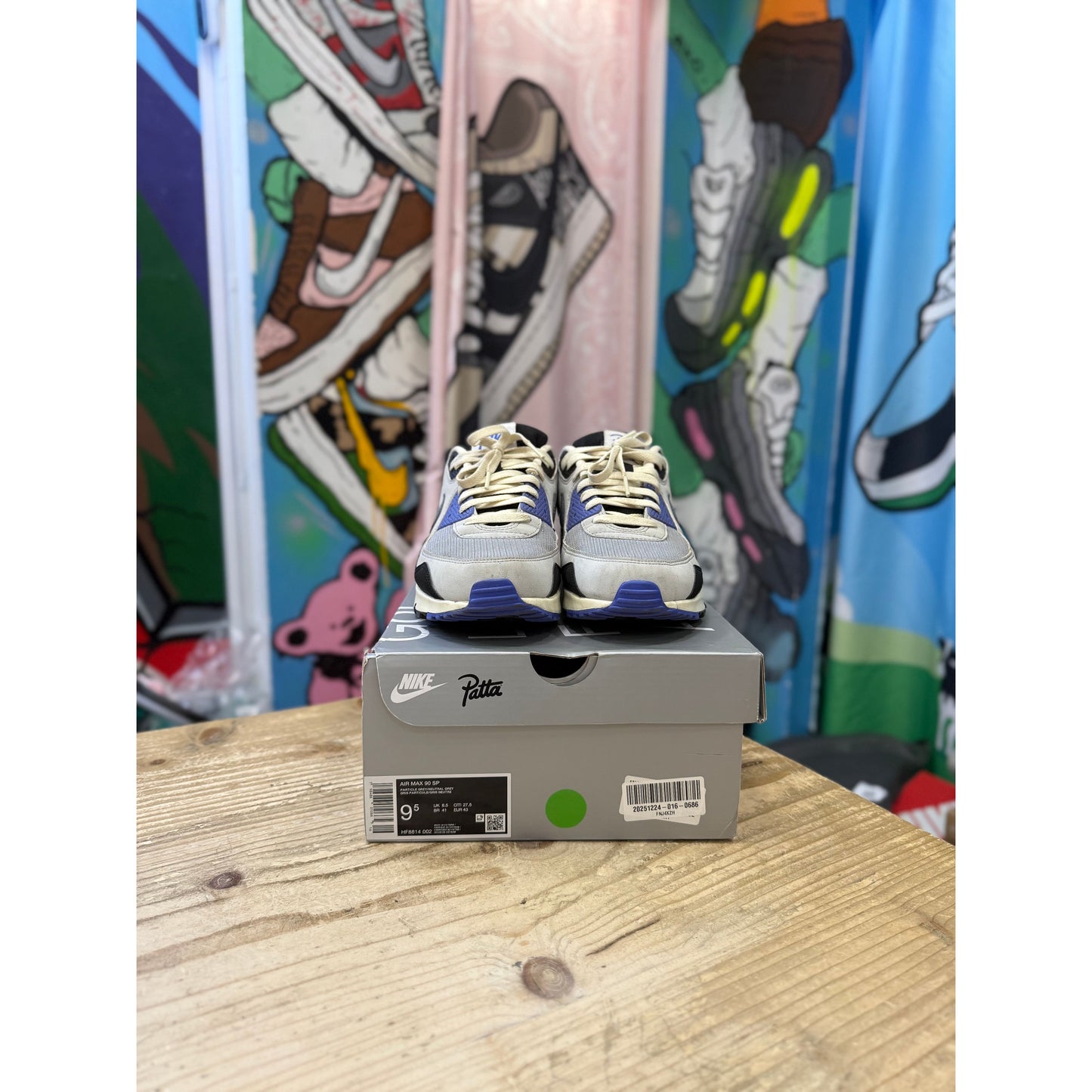 Nike Air Max 90 Patta Sapphire UK 8.5