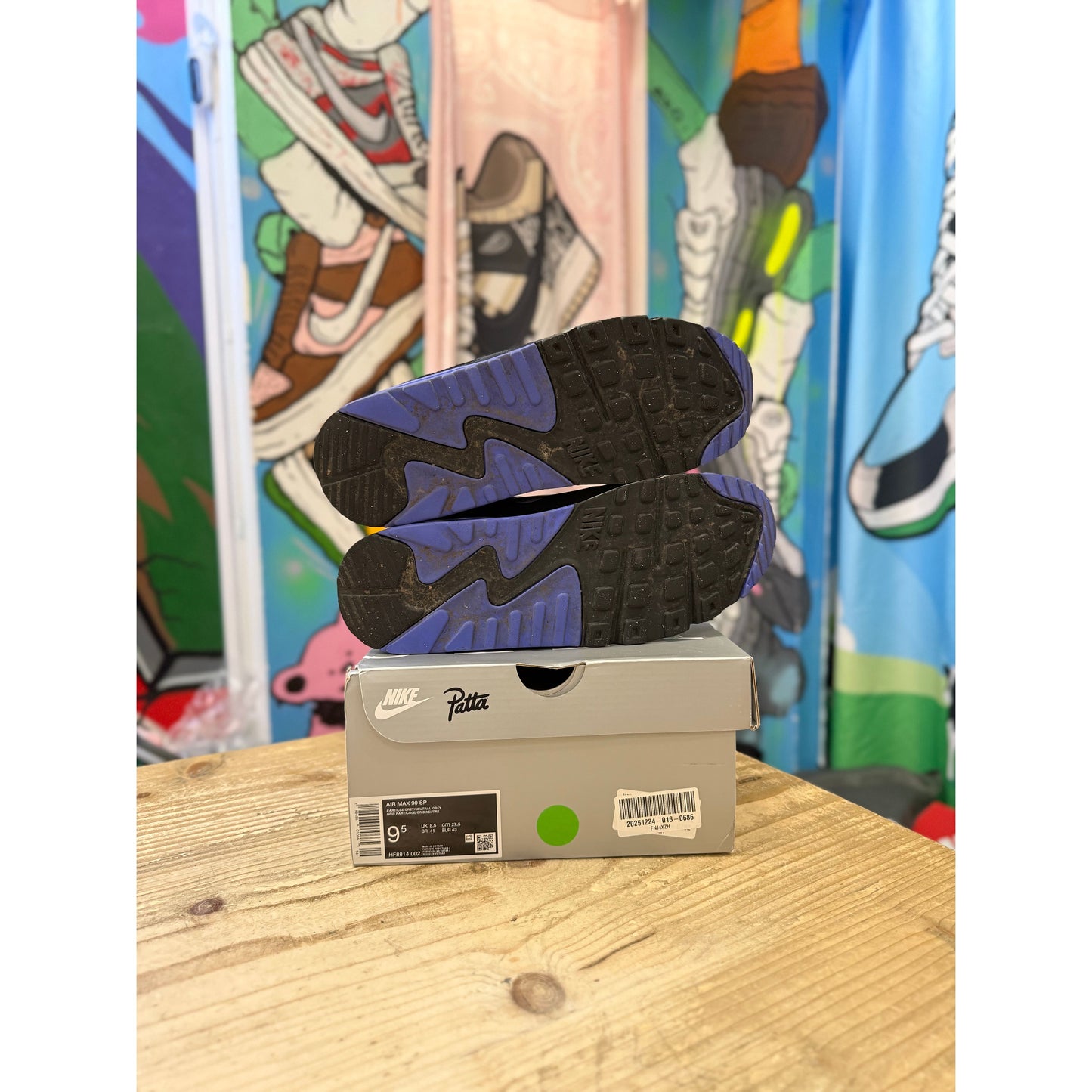 Nike Air Max 90 Patta Sapphire UK 8.5