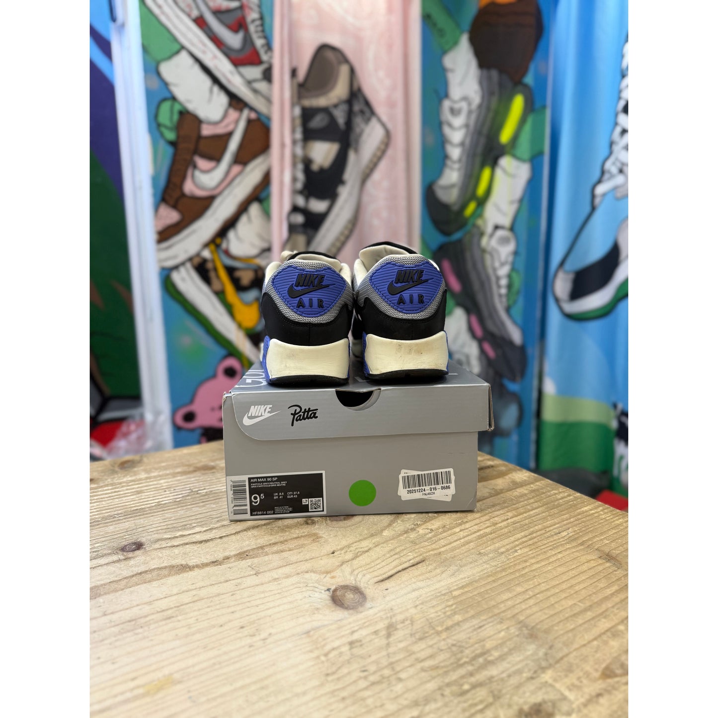 Nike Air Max 90 Patta Sapphire UK 8.5