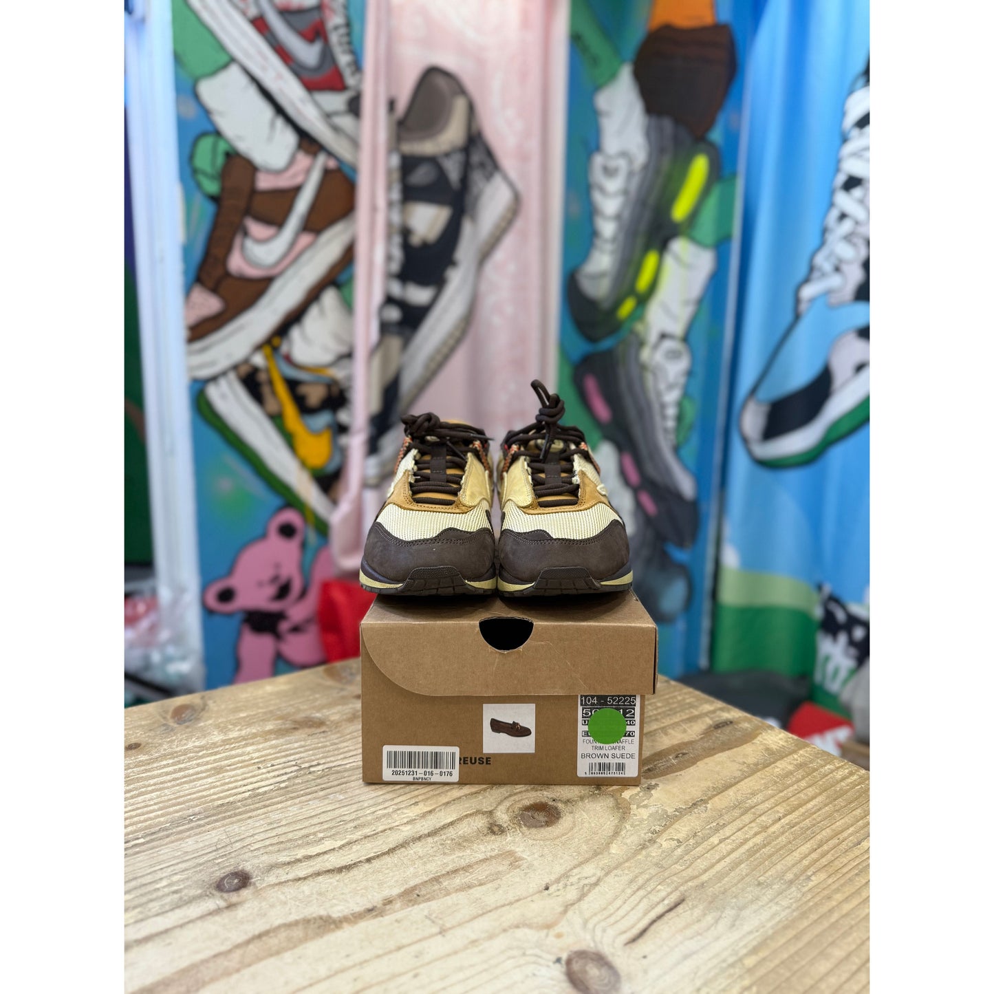 Nike Air Max 1 Travis Scott Barqoue Brown UK 6.5